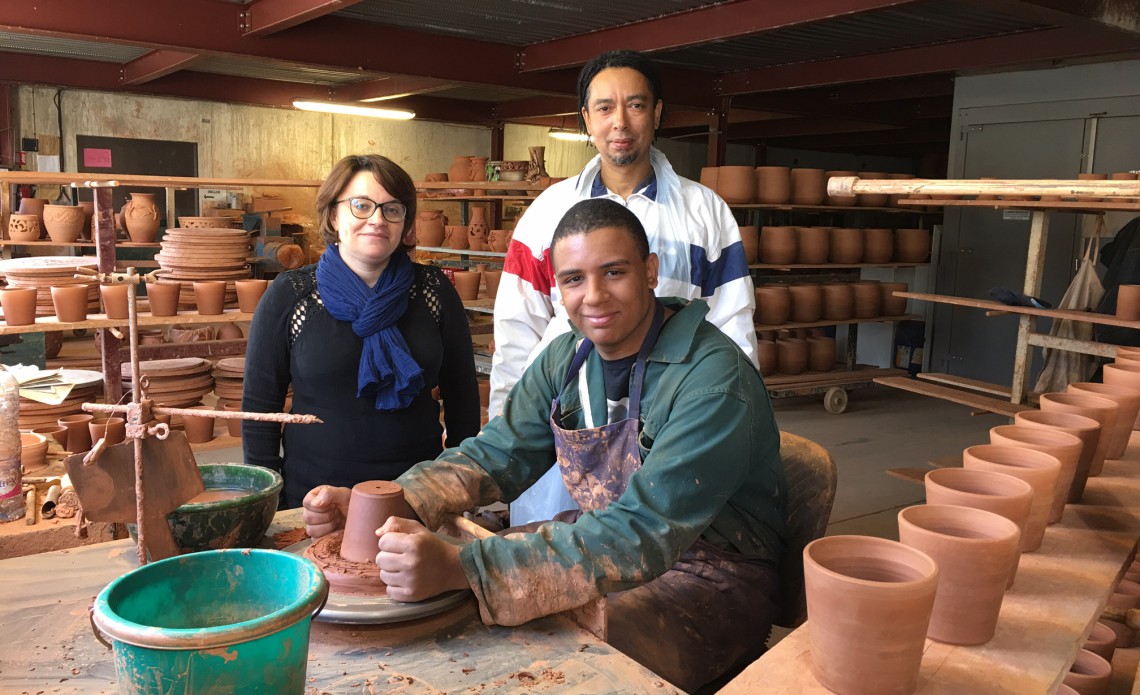 Potiers de père en fils à Poterie d'Albi