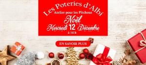 Atelier poterie noël pour votre enfant