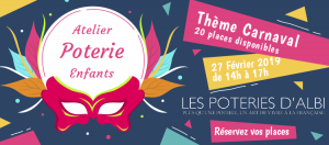 Atelier poterie enfants 