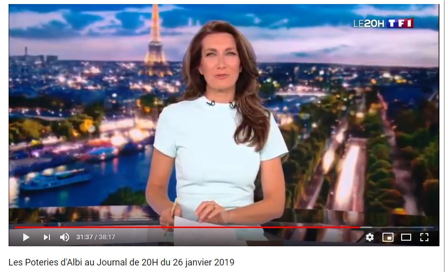 Reportage TV TF1 Les Poteries Albi
