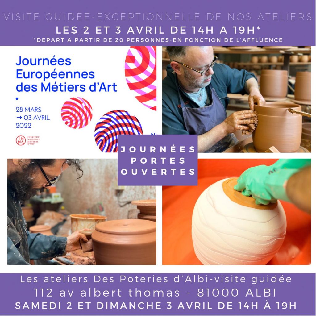 Ouverture exceptionnelle des ateliers et visite guidée